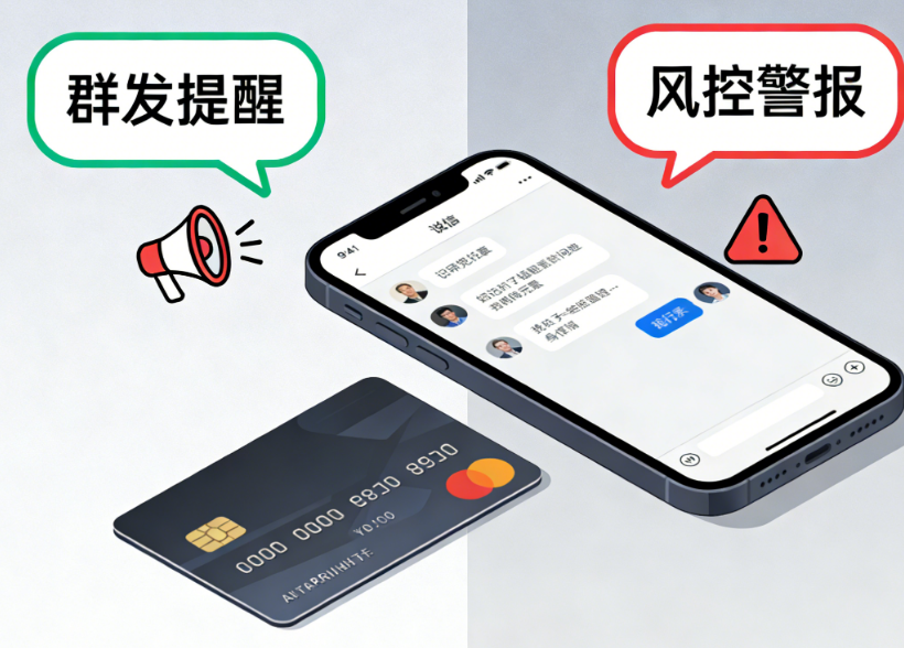 信用卡刷完就收到短信慌了？一篇文教你分清“群发提醒”还是“风控警报”！