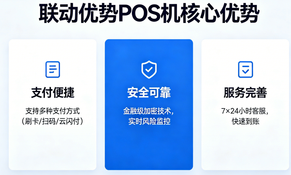 联动优势POS机有哪些核心优势？