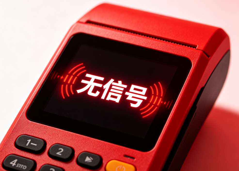 联动优势POS机无信号无法交易？