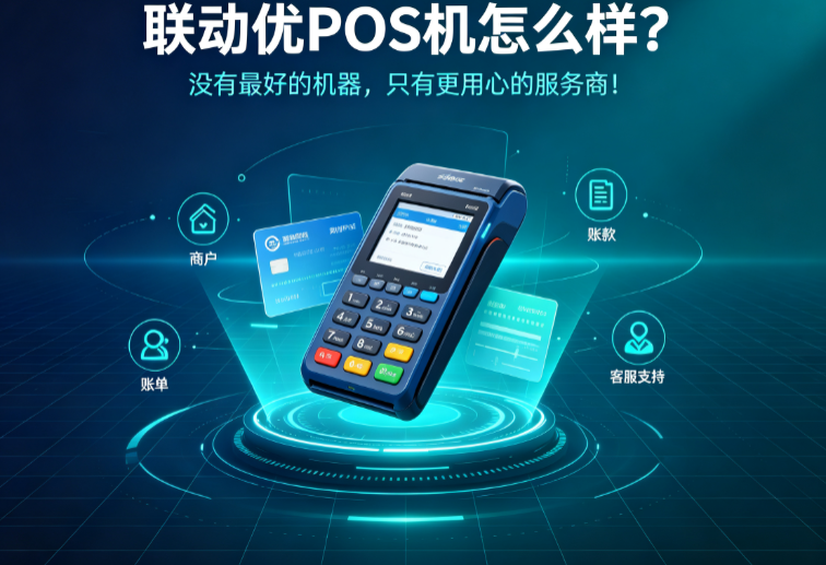 联动优POS机怎么样？没有更好的机器，只有更用心的服务商！