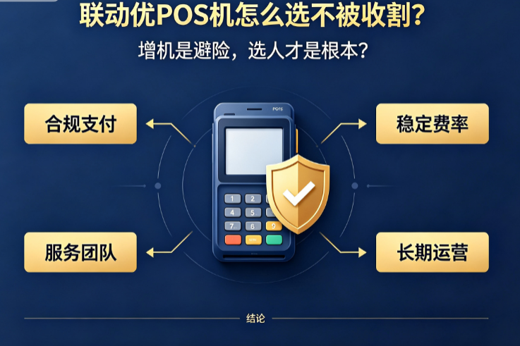 联动优POS机怎么选不被收割？增机是避险，选人才是根本？